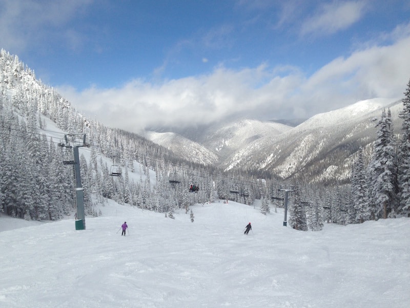 Wintersport taos, new mexico